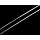 Gumka płaska szerokość 1 mm - White (5 Sztuki) Gumka płaska szerokość 1 mm - White (5 Sztuki)
