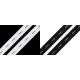 Buttonhole elastic, width 20 mm - Black (120 Meters)