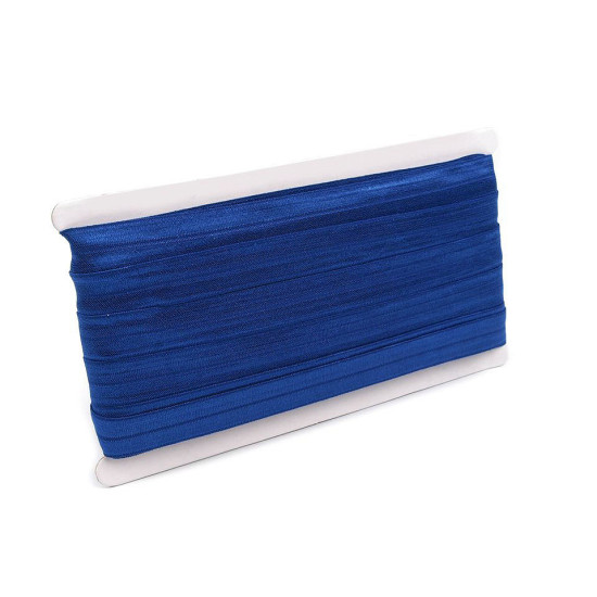 Fold over elastic trim width 16 mm - Turquoise (100 Meters)