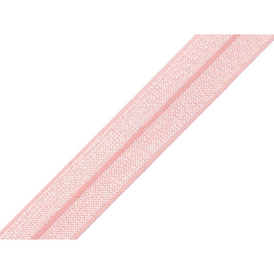 Fold over elastic trim width 16 mm - Turquoise (100 Meters)
