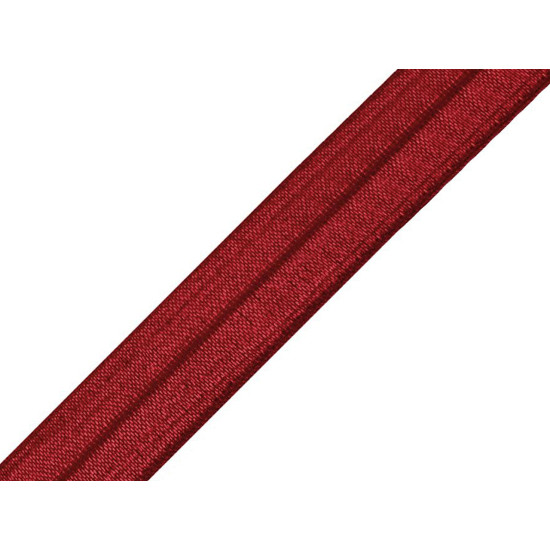 Fold over elastic trim width 16 mm - Turquoise (100 Meters)