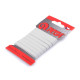 Lingerie elastic braid tape card packing width 5 mm, 7 mm - Black (1 Card) Lingerie elastic braid tape card packing width 5 mm, 7 mm - Black (1 Card)
