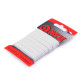 Lingerie elastic braid tape card packing width 8 mm - White (1 Card) Lingerie elastic braid tape card packing width 8 mm - White (1 Card)
