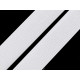 Woven elastic, width 15 mm - White (100 Meters)