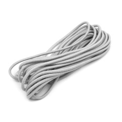 Round elastic cord ø2mm, maggie packs per 3m - Very light grey (1 Bunch)