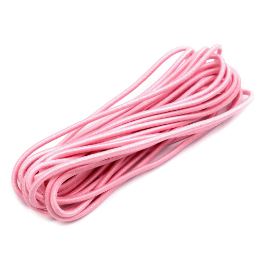 Round elastic cord ø2mm, maggie packs per 3m - Ecru (24 Bunches) Round elastic cord ø2mm, maggie packs per 3m - Ecru (24 Bunches)