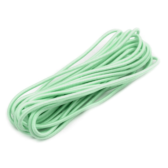Round elastic cord ø2mm, maggie packs per 3m - Ecru (24 Bunches) Round elastic cord ø2mm, maggie packs per 3m - Ecru (24 Bunches)
