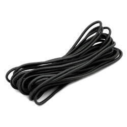 Round elastic cord ø2mm, maggie packs per 3m - Black (1 Bunch)