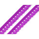 Decorative elastic width 15 mm - Dark red (25 Meters)
