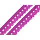 Decorative elastic width 15 mm - Dark red (25 Meters)