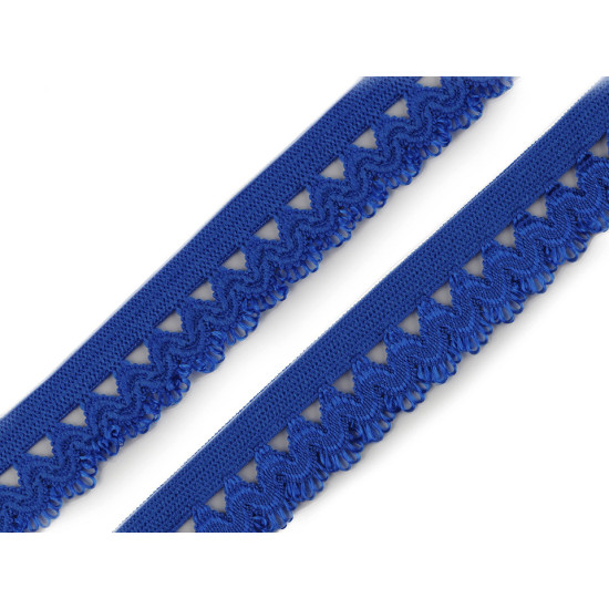 Decorative elastic width 15 mm - Dark red (25 Meters)