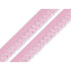 Decorative elastic width 15 mm - Dark red (25 Meters)