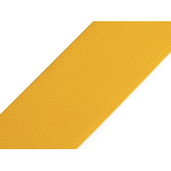 Woven elastic, width 50 mm - Mustard (25 Meters)