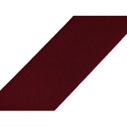 Woven elastic, width 50 mm - Light wine red (25 Meters)