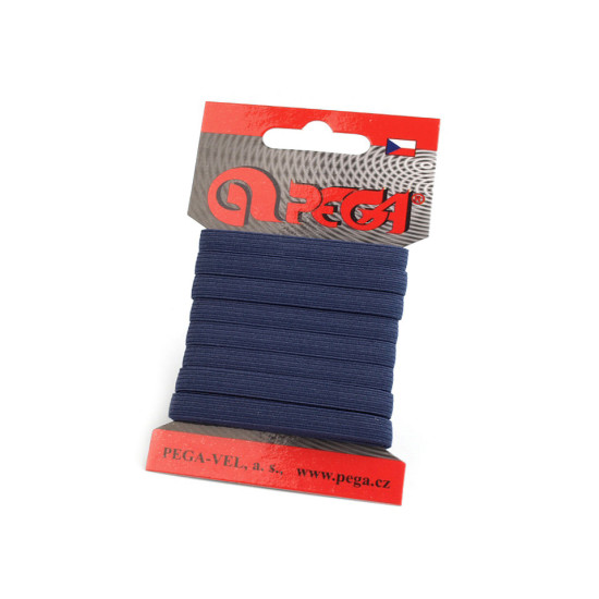 Lingerie elastic braid tape width 7 mm variety of colors - Blue turquise (1 Card) Lingerie elastic braid tape width 7 mm variety of colors - Blue turquise (1 Card)