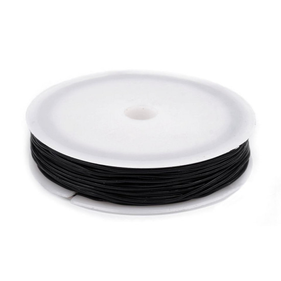 Clear invisible elastic nylon thread ø0.8 mm - Transparent (1 Piece)