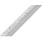 Bordino con paillette, plissettato, larghezza: 17 mm - Grigio (25 Metri)