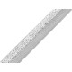 Faltgummi / webband breite 17 mm mit lurex - Grau (25 Meter) Faltgummi / webband breite 17 mm mit lurex - Grau (25 Meter)