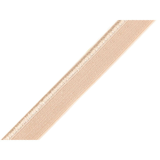 Elastic stretch piping width 11 mm - Black (1 Meter) Elastic stretch piping width 11 mm - Black (1 Meter)