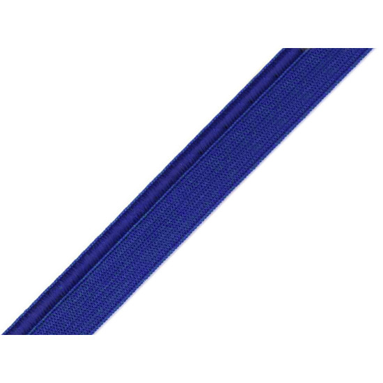 Elastic stretch piping width 11 mm - Black (1 Meter) Elastic stretch piping width 11 mm - Black (1 Meter)