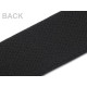 Soft woven elastic, width 30 mm - Black (25 Meters)