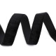Elastic catifelat, lățime 16 mm - Negru (1 Metru) Elastic catifelat, lățime 16 mm - Negru (1 Metru)