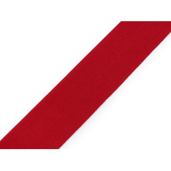 Fold over elastic width 30 mm - Red (1 Meter)