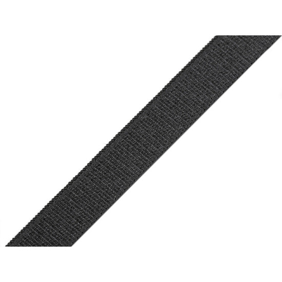Satin bra strap elastic width 10 mm - Red (1 Meter)