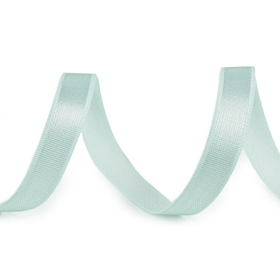 Satin bra strap elastic width 10 mm - Red (1 Meter)