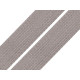 Gummiband gewebt, breite 20 mm - Vanille (1 Meter)