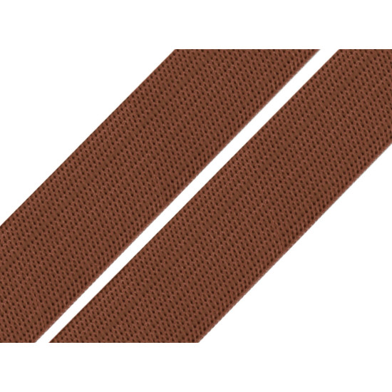 Gummiband gewebt, breite 20 mm - Vanille (1 Meter)