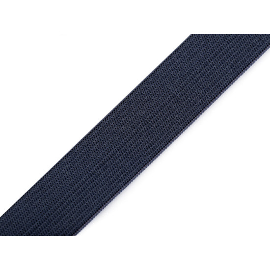 Gummiband gewebt, breite 20 mm - Vanille (1 Meter)