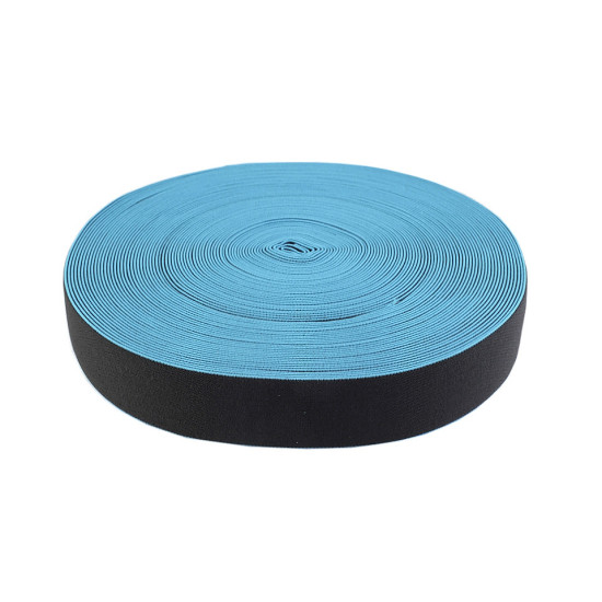 Soft elastic, width 40 mm - White (1 Meter) Soft elastic, width 40 mm - White (1 Meter)