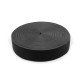 Soft elastic, width 40 mm - White (1 Meter) Soft elastic, width 40 mm - White (1 Meter)