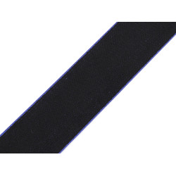 Soft elastic, width 40 mm - Black (1 Meter)