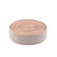 Elastic tape with lurex width 27 mm - Light pink (1 Meter)