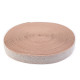 Elastic tape with lurex width 27 mm - Light pink (1 Meter)