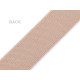 Elastic tape with lurex width 27 mm - Light pink (1 Meter)