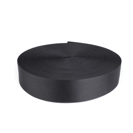 Satin elastic width 50 mm - Blue-violet (42 Meters)