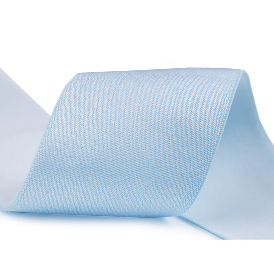 Satin elastic width 50 mm - Blue-violet (42 Meters)