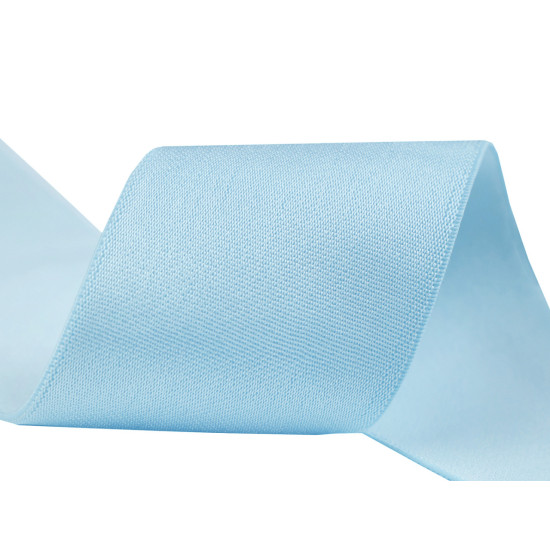 Satin elastic width 50 mm - Blue-violet (42 Meters)