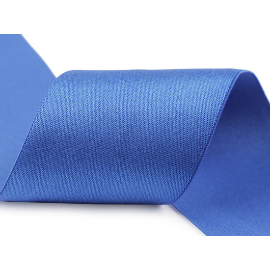 Satin elastic width 50 mm - Blue-violet (42 Meters)