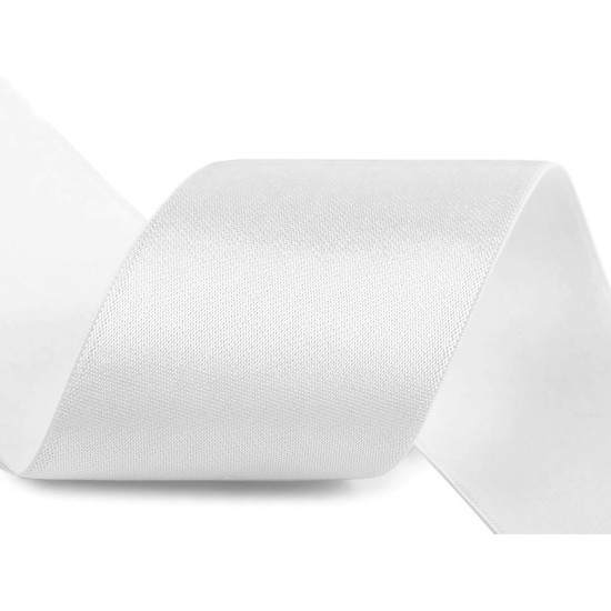 Satin elastic width 50 mm - Blue-violet (42 Meters)