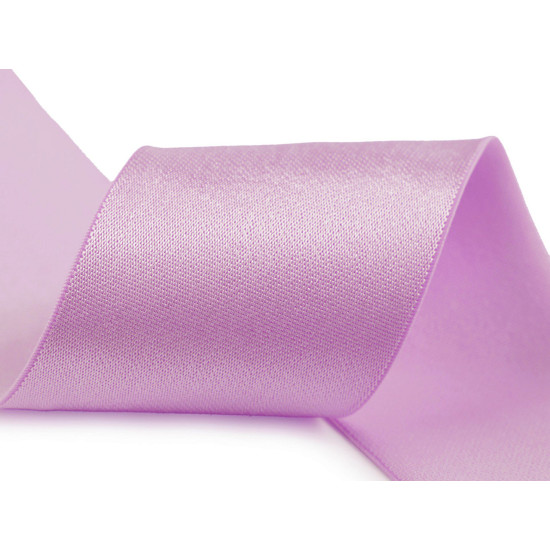 Satin elastic width 50 mm - Blue-violet (42 Meters)
