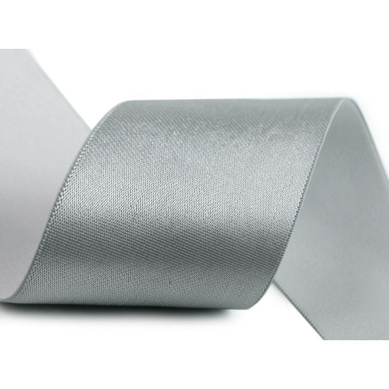 Satin elastic width 50 mm - Blue-violet (42 Meters)