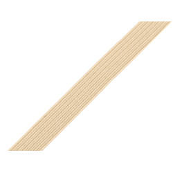 Plain elastic width 10 mm - Natural medium (180 Meters)