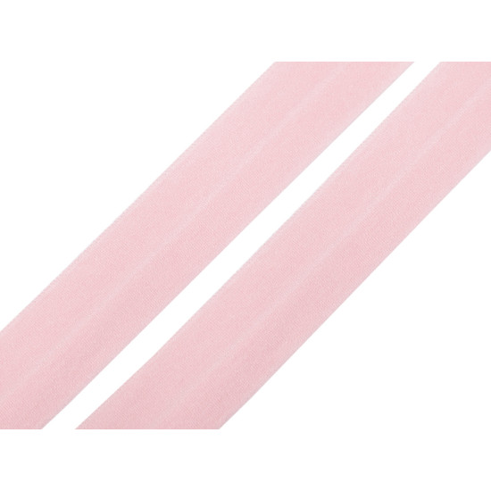 Fold over edge elastic width 20 mm - Very light grey (80 Meters)