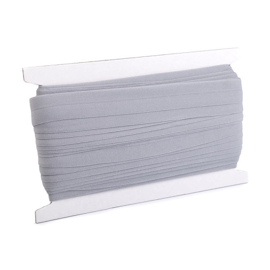 Fold over edge elastic width 20 mm - Very light grey (80 Meters)