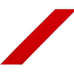 Fold over edge elastic width 20 mm - Red (1 Meter)