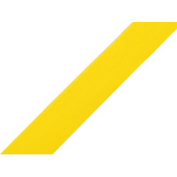 Fold over edge elastic width 20 mm - Yellow (1 Meter)